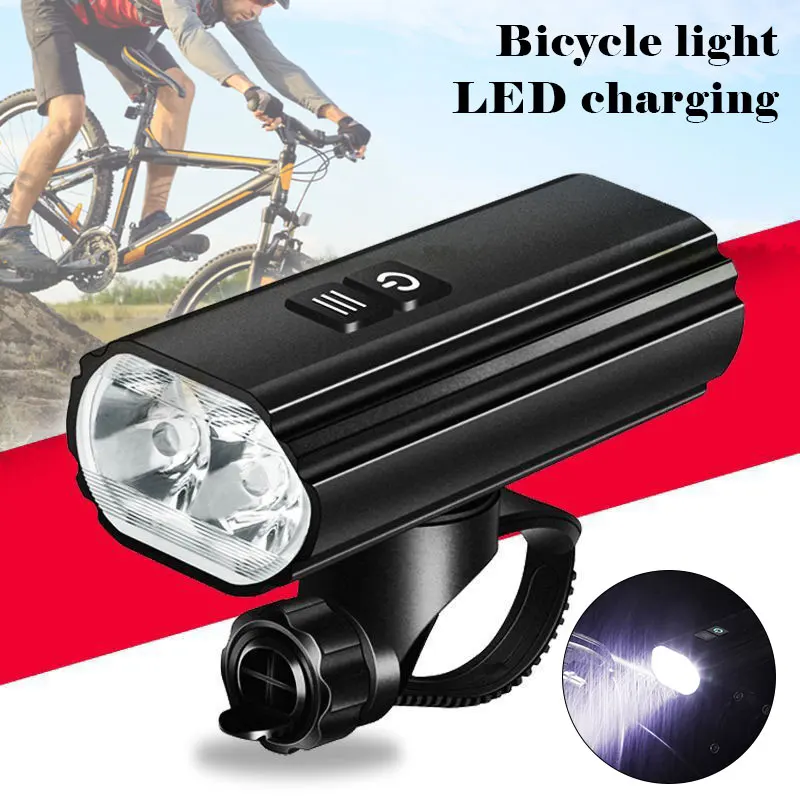 

Велосипедный передний фсветильник рь, 1800 лм, USB, перезаряжаемый, светодиодный, IPX6, водонепроницаемый, легко устанавливается, для мужчин, женщ...