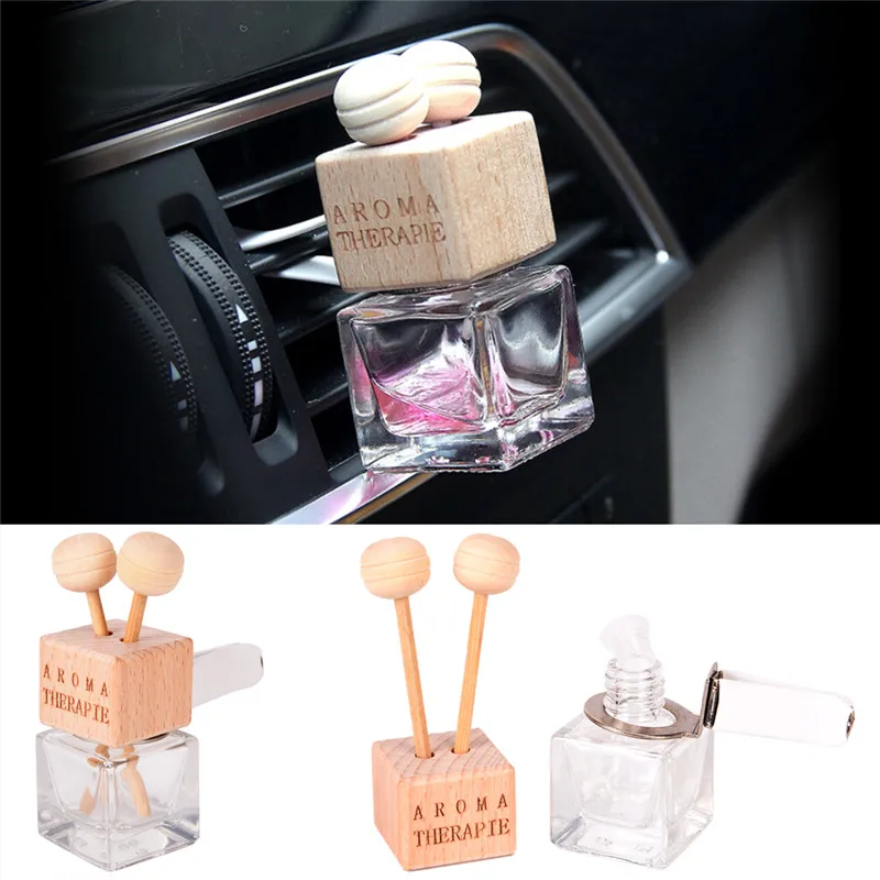 

Auto-Styling Essentiële Oliën Parfum Hanger Opknoping Glazen Fles Auto Ornament Auto Ornamenten Auto Parfum Fles Luchtverfrisser
