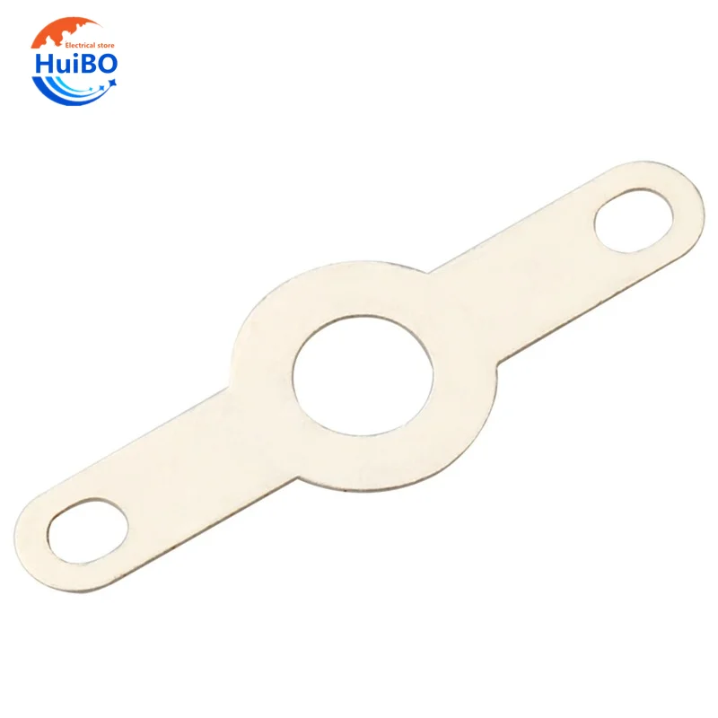 Посеребренная Медная паяльная клемма с двойной головкой рабочая круглая