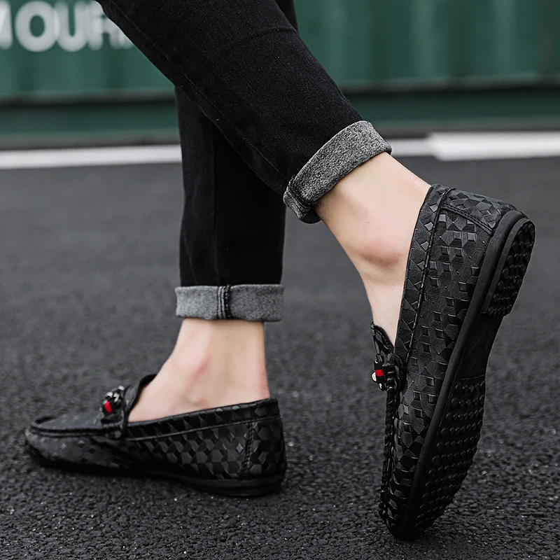 Лидер продаж модная мужская обувь весна 2020 брендовая Классическая Повседневная