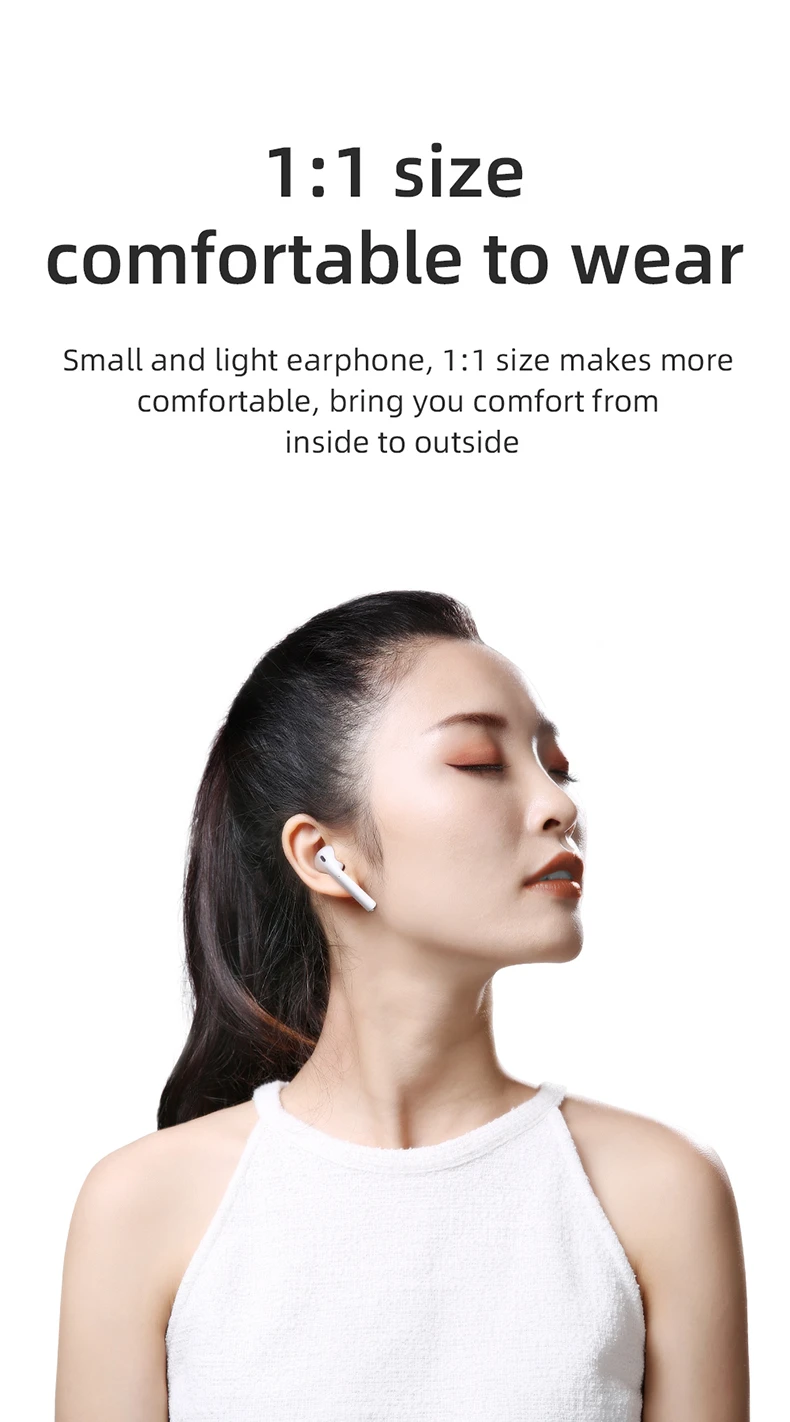 Joyroom T03S всплывающие беспроводные TWS наушники Bluetooth 5 0 с сенсорным управлением