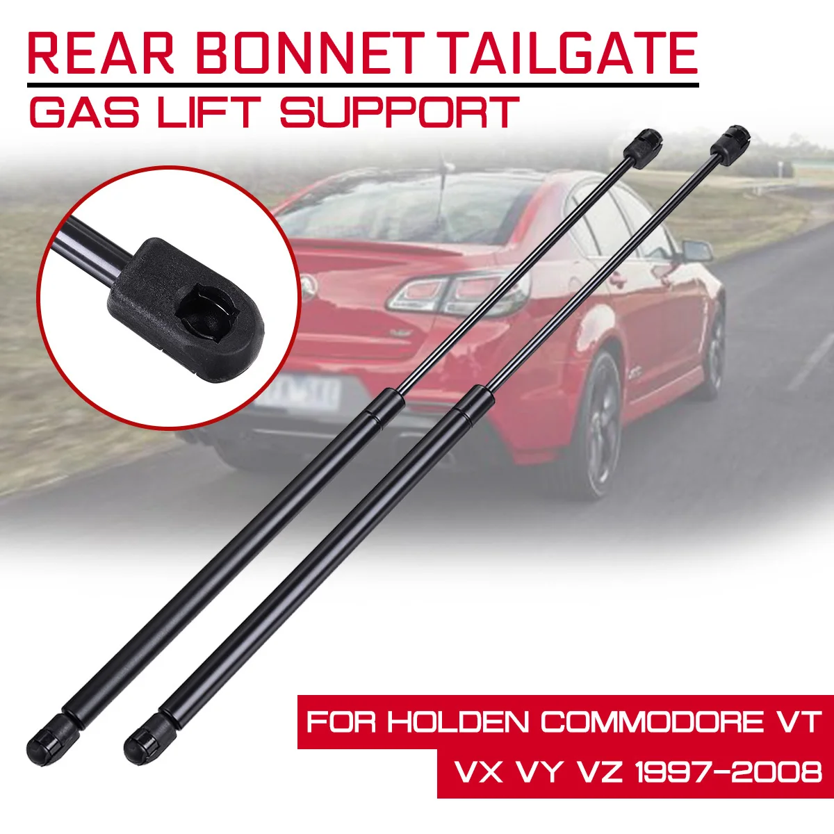 

For Holden Commodore VT VX VY VZ 1997-2008 Carbon Steel Rear Trunk Support Hydraulic Rod Strut Spring Bars Shock Bracket