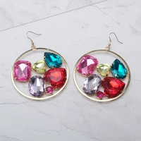 m19 amorita boutique round design fashion drop earrings