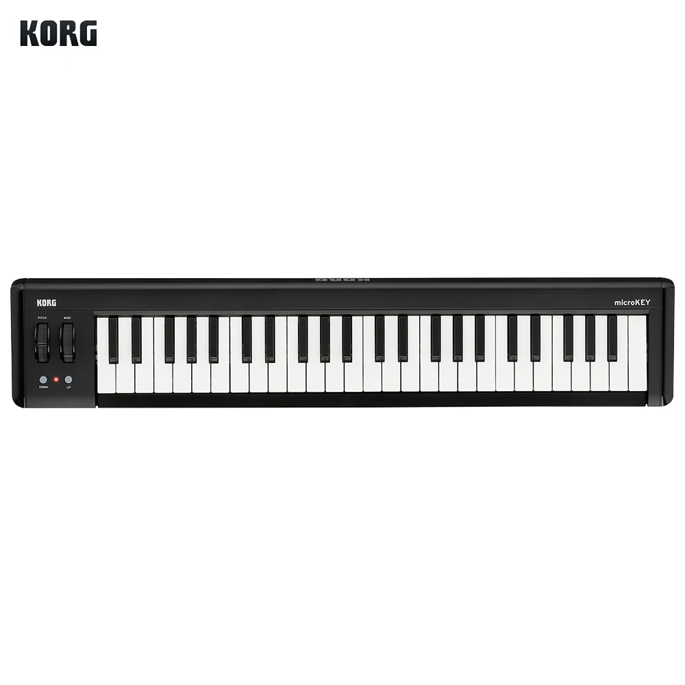 KORG microKEY2-49 49-клавишный компактный USB MIDI контроллер клавиатуры Питание от