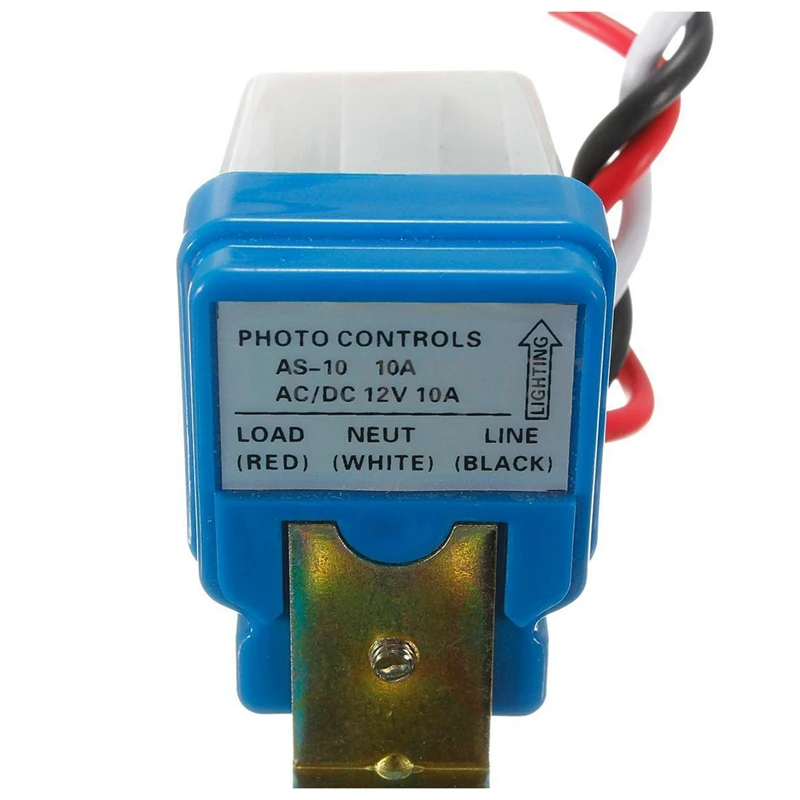 Новый AC DC 12V 10A автоматическая лампа сумеречный выключатель Датчик света |