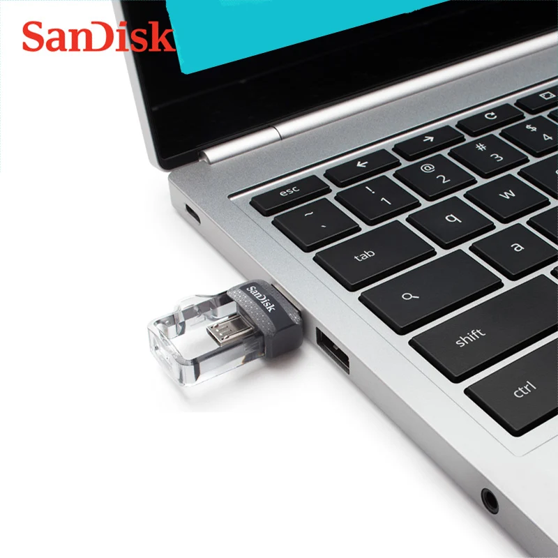 Флеш накопитель SanDisk 3 0 USB OTG флэш 128 Гб 64 ГБ 32 16 для ПК/Android Micro|USB флэш-накопители| |