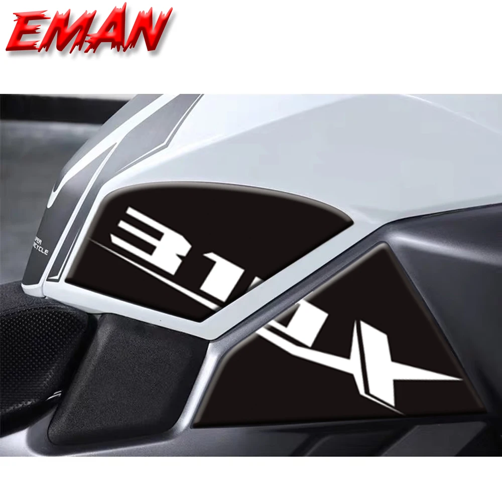 

Motorcycle Epoxy resin process Anti slip Tank Pad Sticker protective Pads For ZONTES 310X 310 X