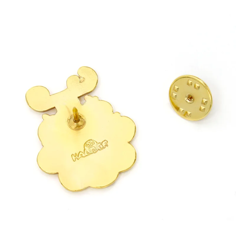 1X металлические броши в виде аниме пиратский король с волшебными фруктами модный