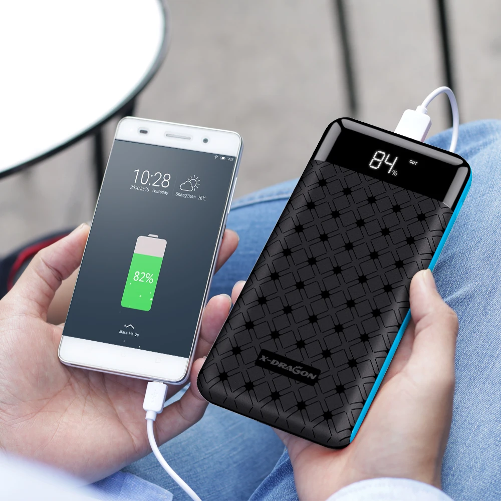 X DRAGON внешний аккумулятор 25000 мАч Внешний 3 USB для iPhone 11 iPad Samsung Xioami Huawei Sony|Внешние