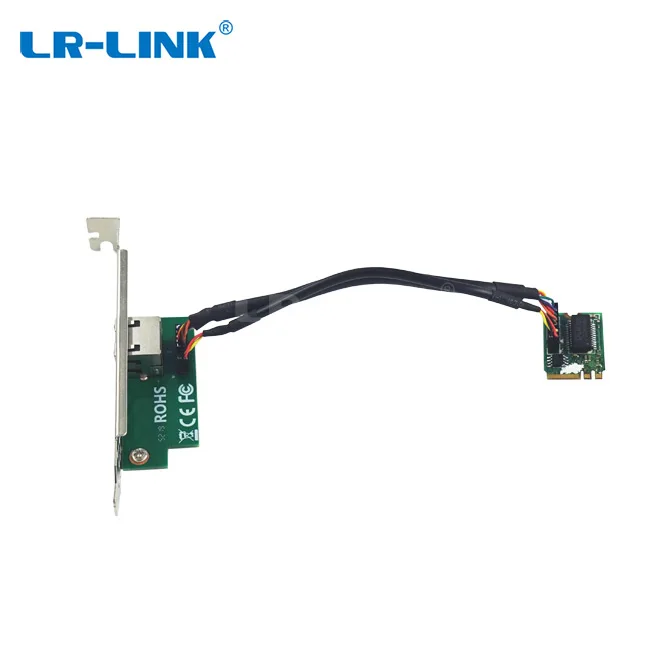 LR-LINK 10/100/1000 / pciexpress ethernet rj45 M.2 A + E Key   m.2 pcie lan