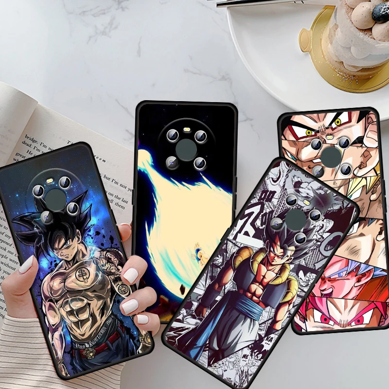 

Anime Super Son Goku For Huawei Mate 40 30 10 20 X 5G RS Lite P Smart Pro Plus 2018 2019 2020 2021 Z S Black Phone Case