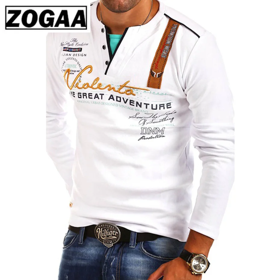 Мужская футболка с длинным рукавом Повседневная принтом 2019|Мужские футболки| |