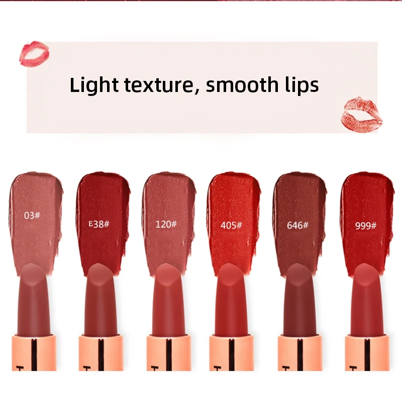 Lipstick Batom Pigment Matte Velet Waterproof Sexy Long Lasting Keep 24 Hours Makeup Cosmetic Beauty .w |