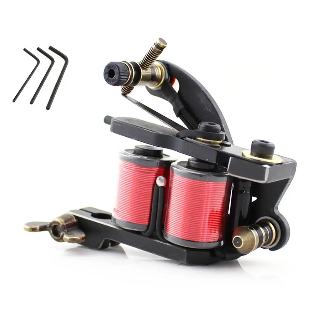 Ручная работа 10/12 оберточная катушка сектант противотуманная татуировка машина