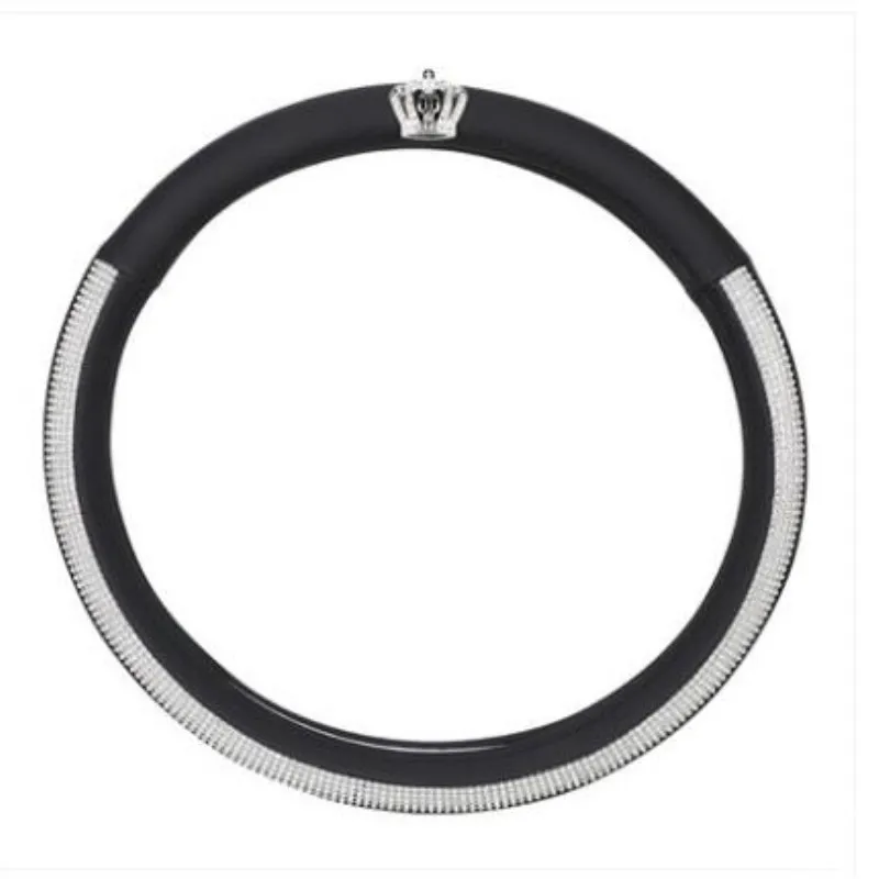 Fashion diamond four seasons ladies man luxury interior car accessories Crown steering wheel cover | Автомобили и мотоциклы