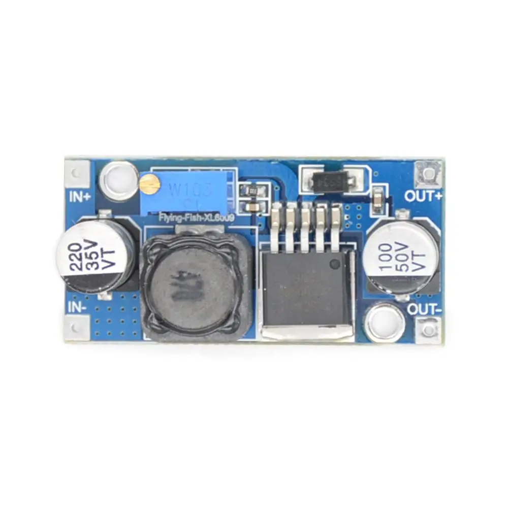 3V~32V to 5V~40V DC-DC Step Up Power Supply Module XL6009 Adjustable Boost Regulator Super LM2577 | Электронные компоненты и