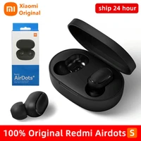 original xiaomi airdots s protws wireless headset 5 0bluetooth earphone ai control gaming headset with mic noise reduction
