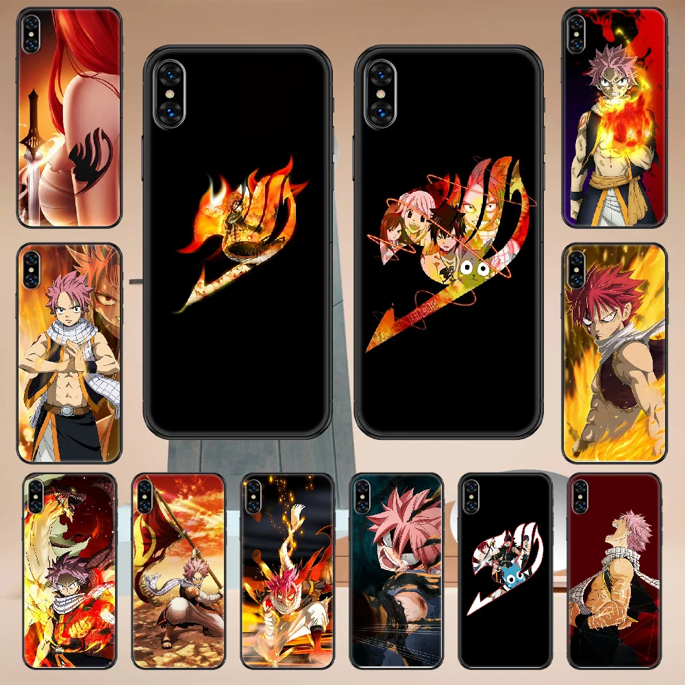 Чехол для телефона с рисунком из аниме Фея хвост чехол iphone 5 5s se 2 6 6s 7 8 12 mini plus X XS XR 11