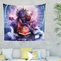 printed tapestry happycat cameron gray 3d printing tapestrying rectangular home decor wall hanging home decoration