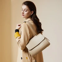 briggs new 2022 casual design women shoulder bags genuine leather bussiness handbag large capacity female crossbody bag black