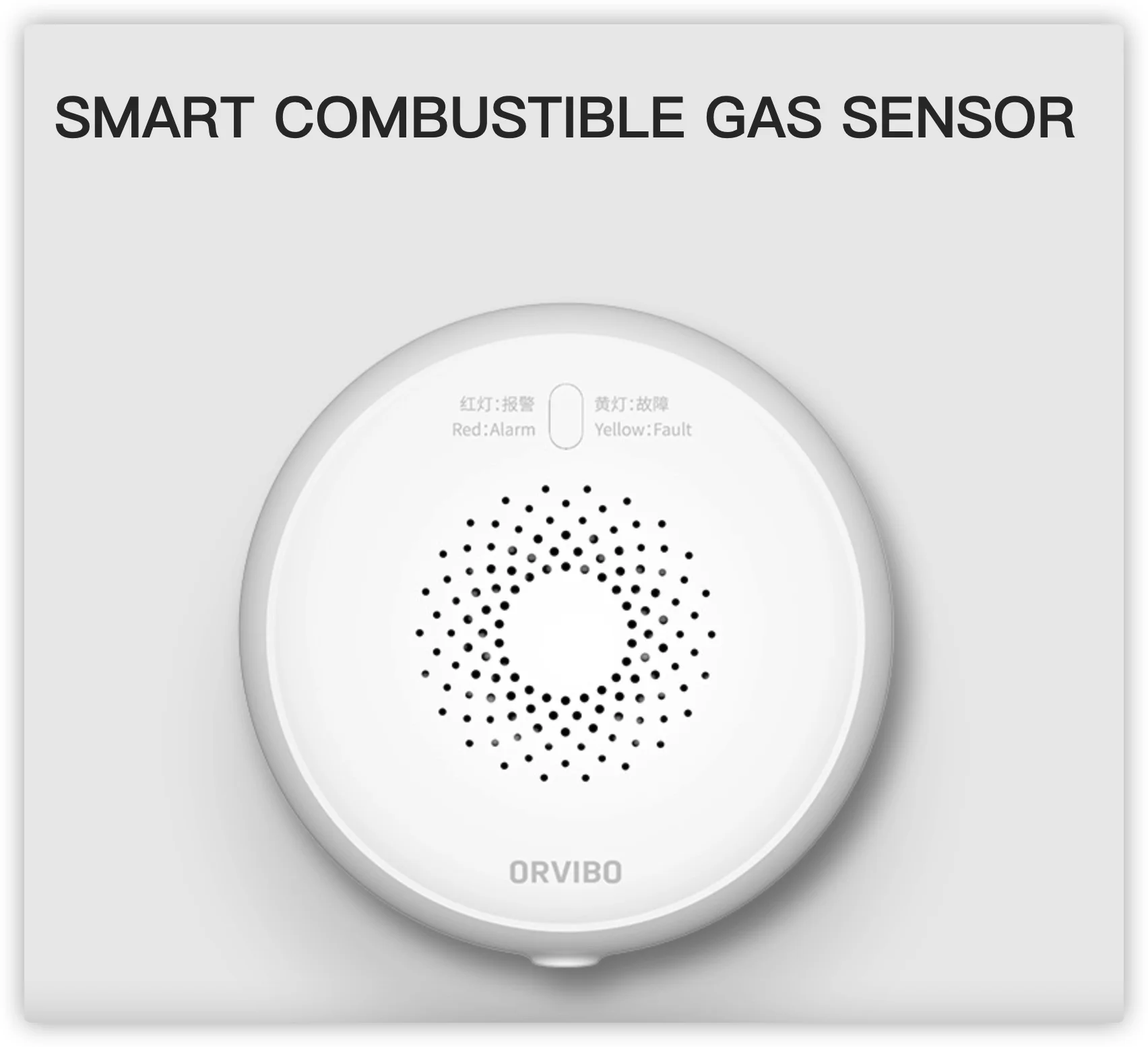 

Orvibo SMART COMBUSTIBLE GAS SENSORREMOTE MONITOR THE COMBUSTIBLE GAS CONCENTRATION VIA SMART PHONE