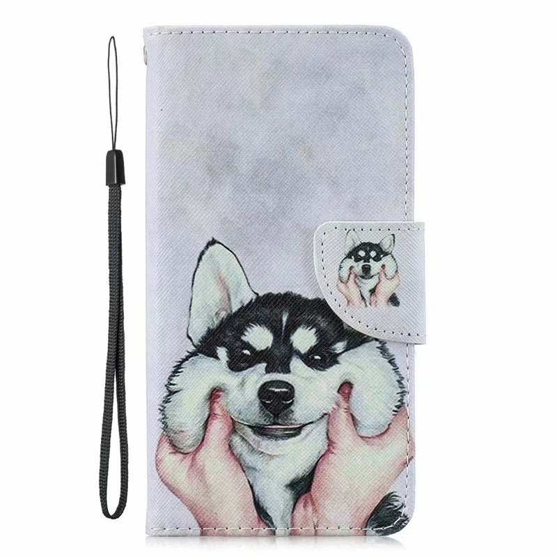 3D чехол-бумажник с откидной крышкой для Samsung Galaxy Note 8 9 10 S7 S8 S9 S10 Plus J3 J4 J5 J6 J7 2017 J330 J530
