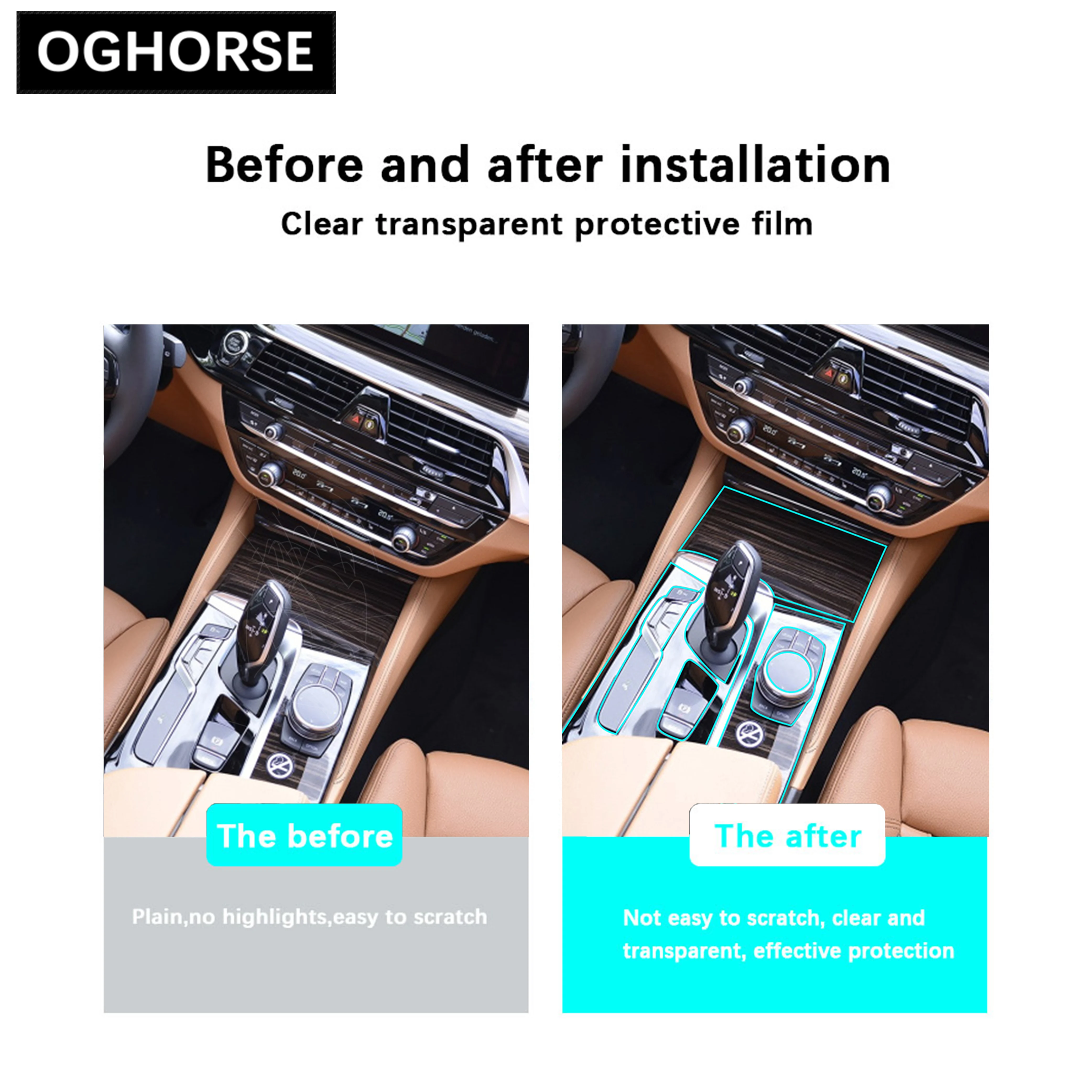 Интерьер автомобиля Отделка приборной панели центральной консоли Шестерни