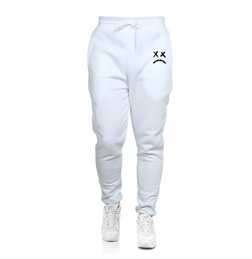 

New Running Jogging Pants Men Cotton Soft Bodybuilding Joggers Sweatpants Long Trousers Sport Training Pants