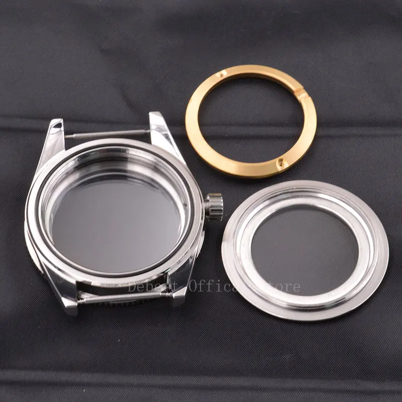 41 мм керамический ободок Men's316 SS чехол для часов Miyota 8205/8215, ETA 2836, DG2813/3804 водонепроницаемые механические наручные часы