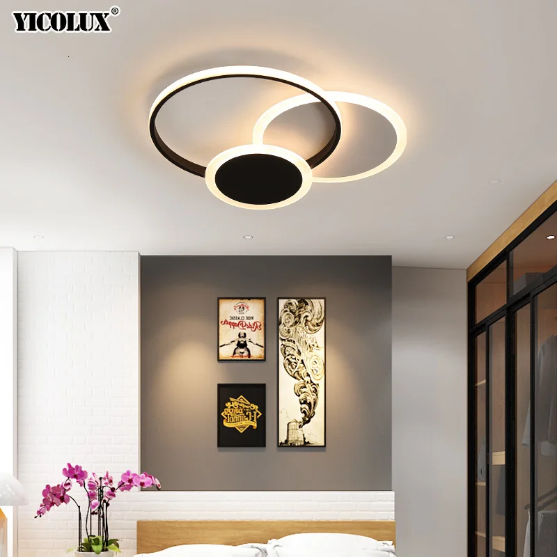 Современные круглые/квадратные светодиодные потолочные светильники для