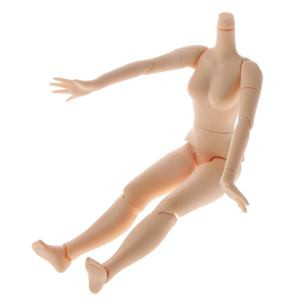 

1/6 Body with 4 Pairs Hands for 12inch Blythe Neo Doll Costom Use
