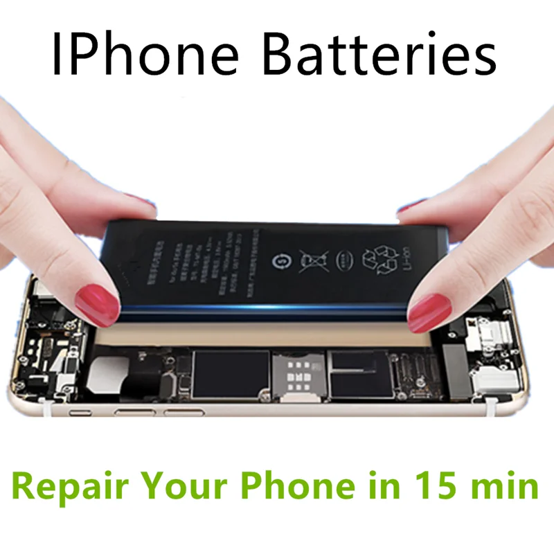 BOHYLOY аккумулятор для телефона iphone 6S 6 plus новый высококачественный 2000mAh Телефон