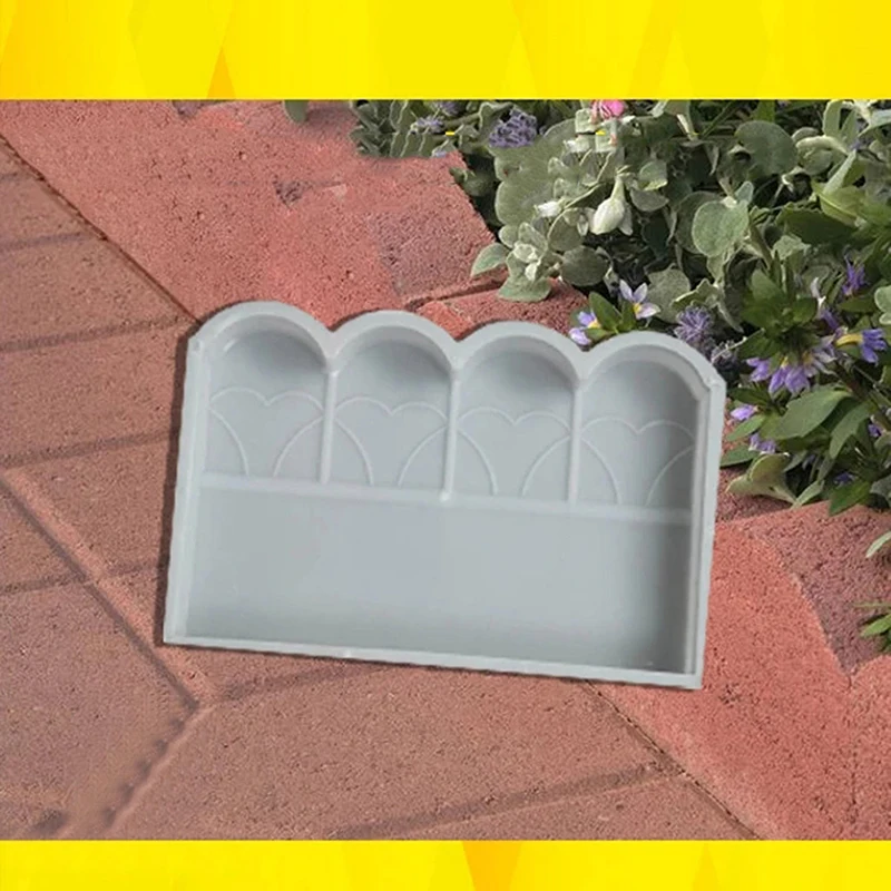 Форма для кирпичной кромки форма садового ограждения декорирования цветочного
