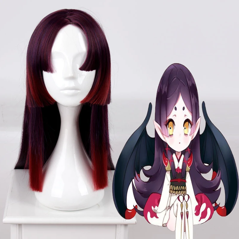 

Game Onmyoji Cosplay Wigs Vampirella Cosplay Heat Resistant Synthetic Wigs Halloween Carnival Party Women Vampire Wigs