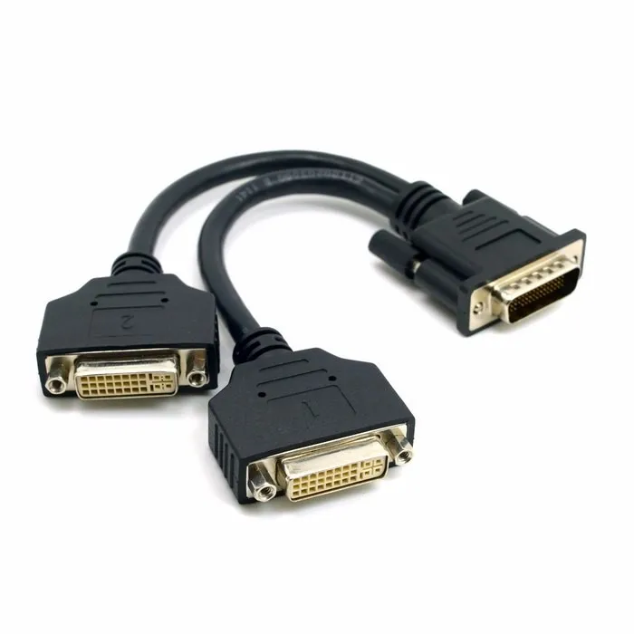 Разветвитель Кабеля-удлинителя с двумя разъемами DVI 24 + 5 15 см | Компьютеры и офис
