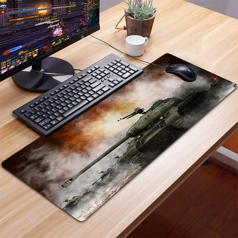 большой коврик для мыши world of tanks и