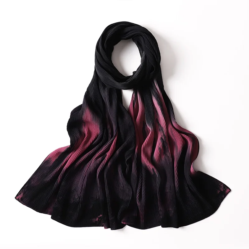 Повязка на голову длинная с принтом тай-дай 1 шт. мусульманские платки |