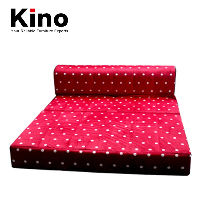 Красный горошек Повседневный диван кровать пол Спинка Складной Стул | Мебель