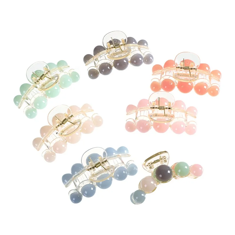 

LEVAO Hair Claws Big Size For Women Ladies Acrylic Makeup Barrettes Hair Crab Clip Hair Accessories Japanese Korean Style