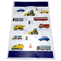 20pcslot kids boys favors cars bus truck theme baby shower party disposable plastic loot bags birthday decorations gifts bags
