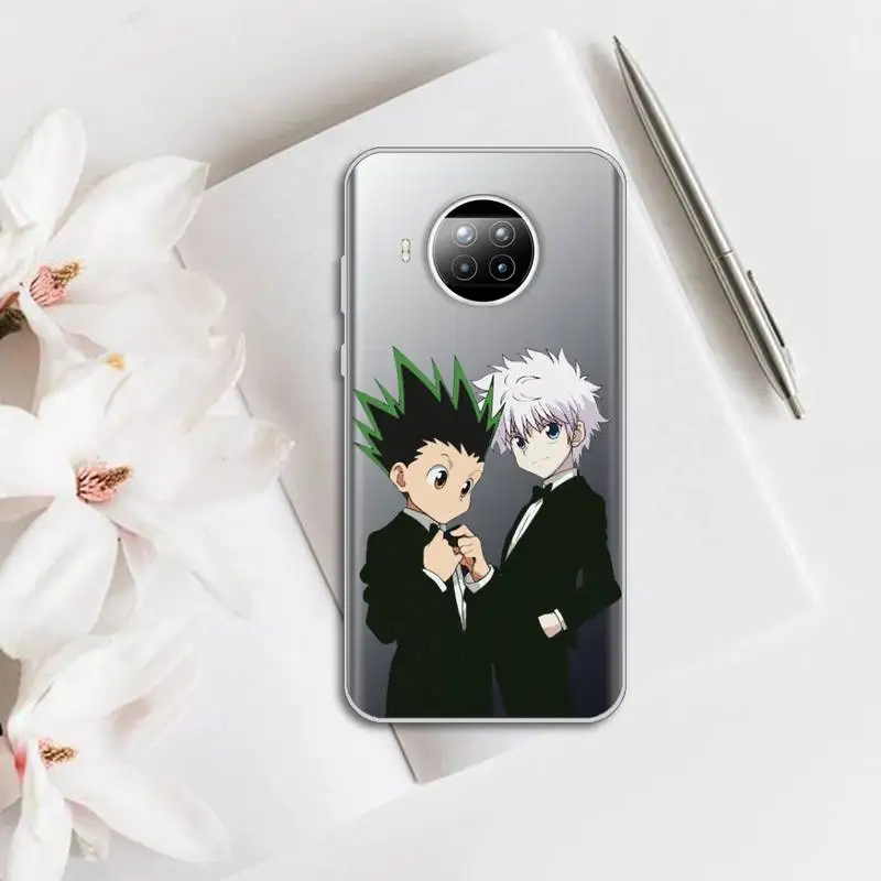 

Hunter X hunter Phone Case Transparent for Xiaomi mi Redmi note 10 t 8 9 pro lite 11 Samsung S 8 9 10 20