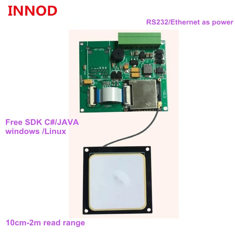 PR9200 чип с большим диапазоном rfid UHF-модуль EPC Gen2 ISO18000-6c считыватель тегов ЕС 868 МГц 915