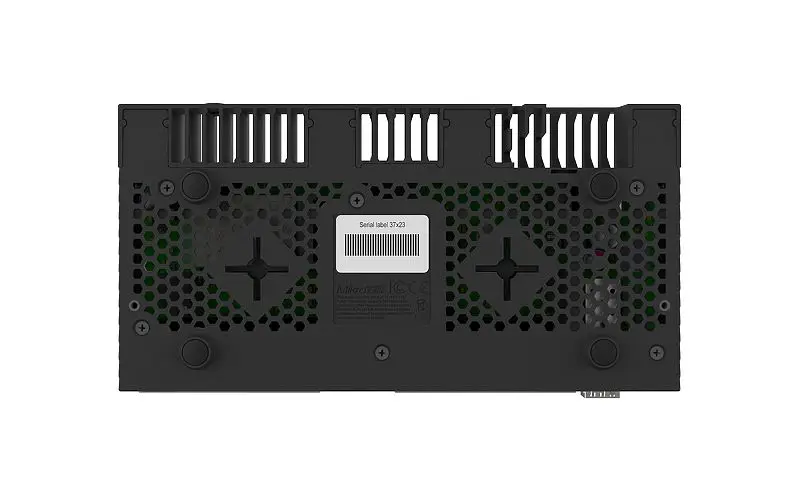 Мощный 10-гигабитный портовый маршрутизатор Mikrotik RB4011iGS + RM с четырехъядерным