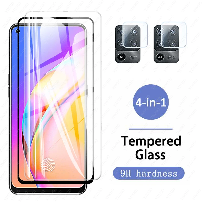 Закаленное стекло для объектива камеры Oppo F19 Pro защита экрана телефона Защитное