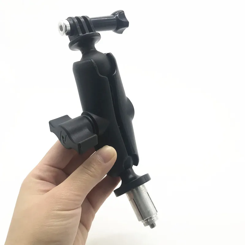 Вилка стебля мотоцикла база с гнездом рычаг и адаптер мяч для GoPro Hero 7 6 5 garmin|Чехлы