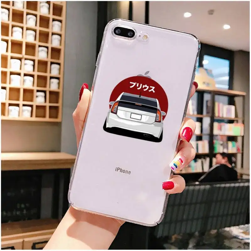 

Japan Initial D Phone Case For iPhone X XS MAX 6 6s 7 7plus 8 8Plus 5 5S SE 2020 XR 11 11pro max Clear funda Cover