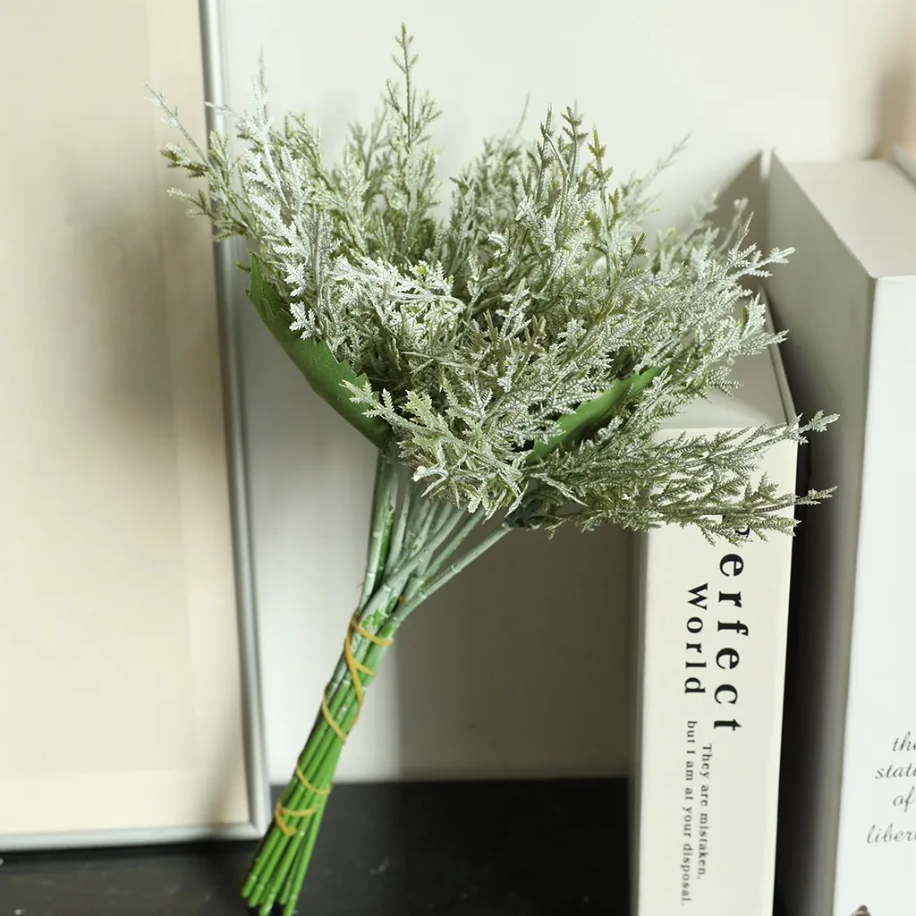 Искусственные листья кипариса растения декоративные цветочные свадебный Декор