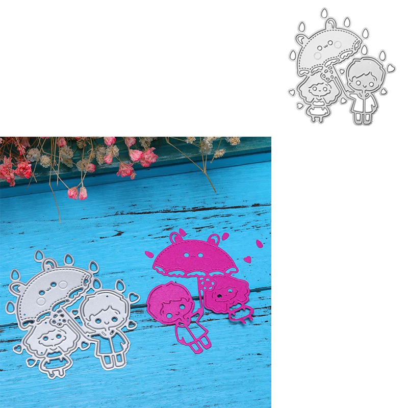 

metal cutting dies mold die cut umbrella kids diy Scrapbook paper craft knife mould blade punch stencils dies 2021