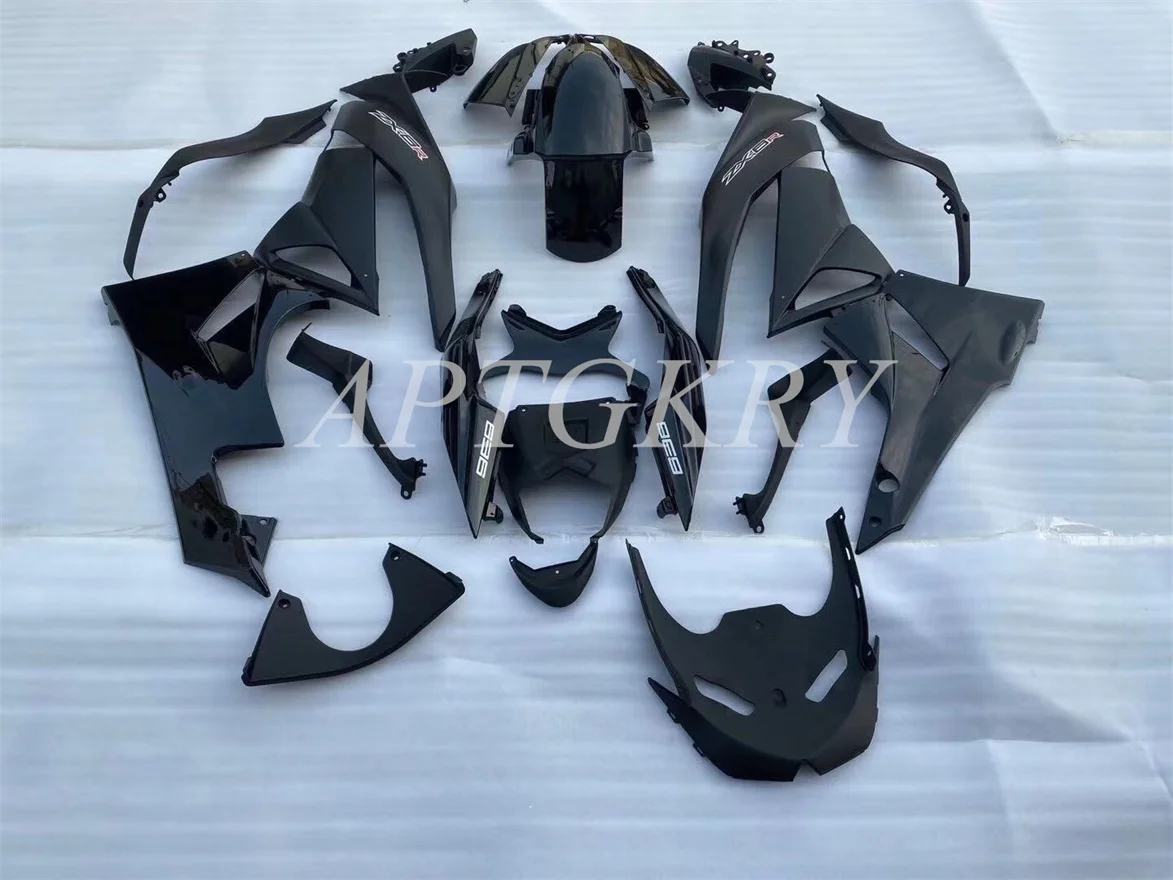 

New ABS High Quality Motorcycle Full Fairing Kits Fit For Kawasaki Ninja ZX6R 636 2009 2010 2011 2012 Bodywork Set Black Bright