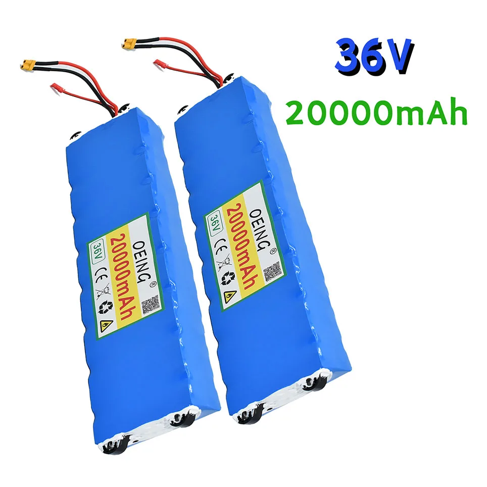 

36V 20Ah 18650 lithium battery pack 10S3P 20000mah 250W-500W Same port 42V Electric Scooter M365 ebike Power Battery with BMS